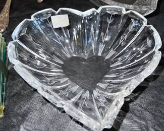 mikasa  heart shaped  glass