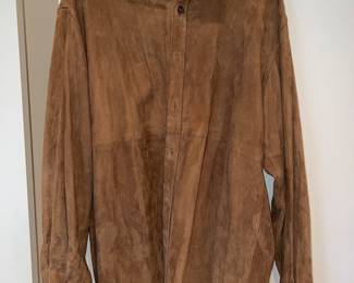 Suede coat