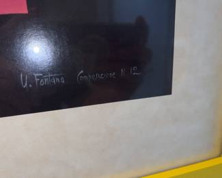 U Fontana Lithograph 