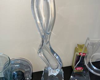 Astrolite Lucite Abstract Sculpture 