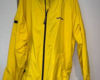 Yellow polo sport jacket