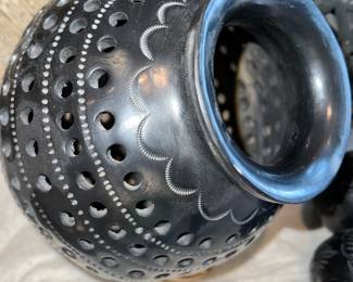 Primitive black bowl