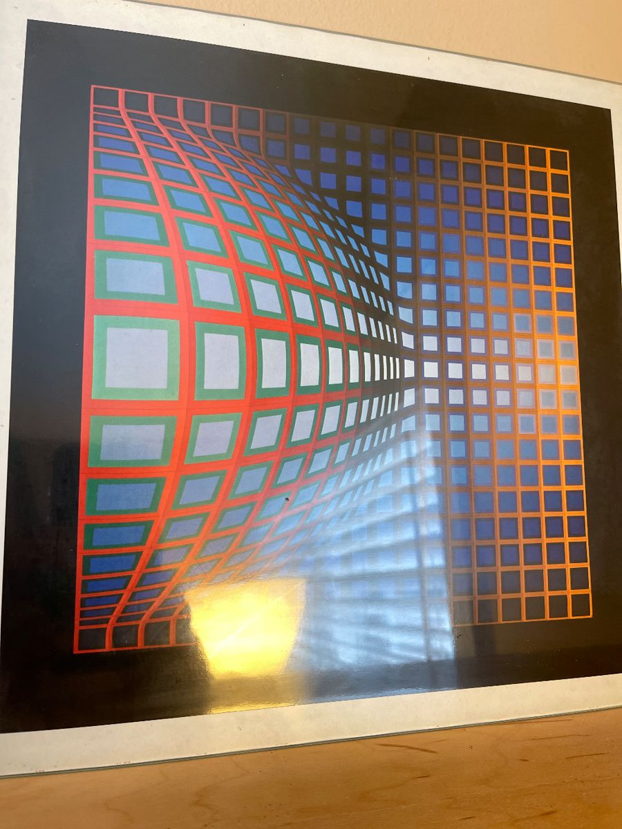 Vasarely print