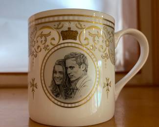 For you Royalists out there! The William and Kate Marriage cup