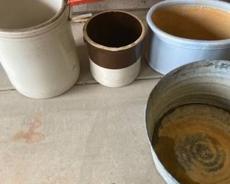 Vintage Crocks And More