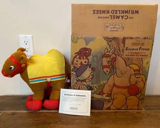 Raggedy Ann Orange Camel with Wrinkled Knees