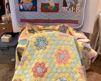 Three Gorgeous Hand Made Blankets
