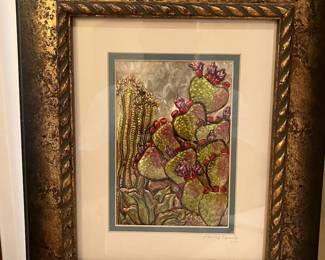 Hand, Embossed Metal Art By Veronica Sandoval