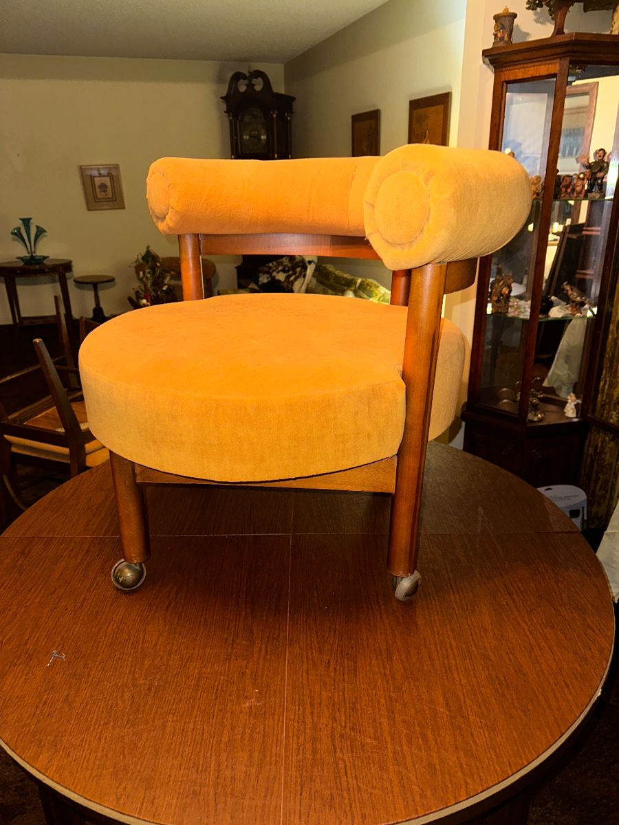 Pair of Nanna Ditzel barrel chairs 