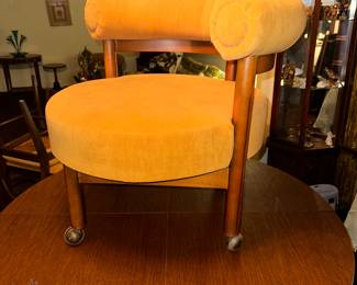 Pair of Nanna Ditzel barrel chairs 