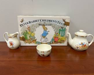 Lot 7524 Wedgwood Peter Rabbit Childrens Tea Set