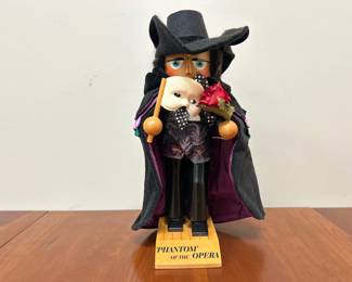 Lot 8305 Signed Steinbach Nutcracker Phantom of the Opera Christmas