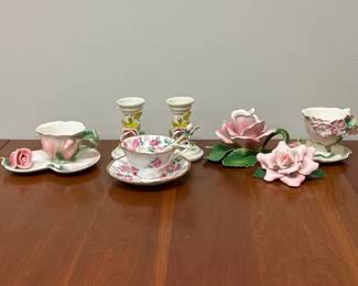 Lot 8307 Rose Porcelain Decor Franz Fabar Royal Stanley