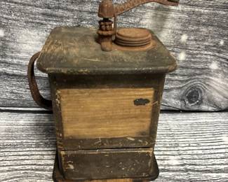 Vintage coffee grinder