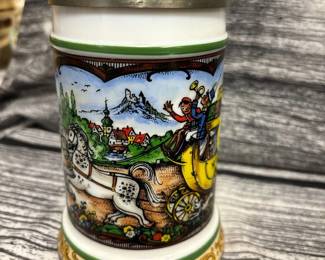Vintage original beer stein mug