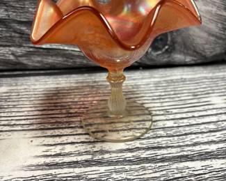 Vintage orange tree compote