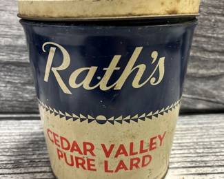 Raths ure lard tin