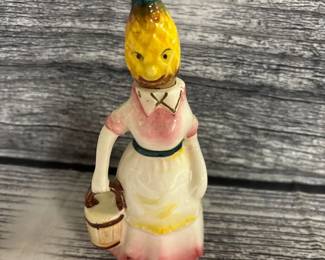 Anthro. pineapple head lady bottle