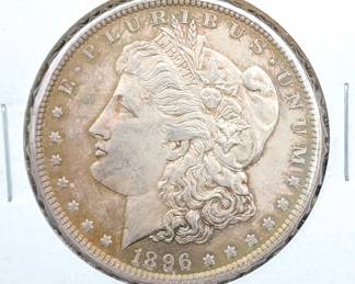 1896 Morgan Silver Dollar 