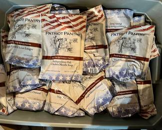 Instant meals to have on hand- just in case