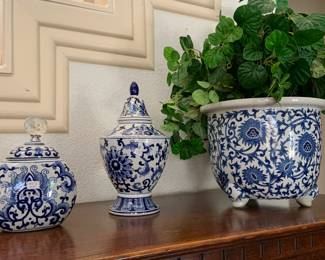 blue and white, a classic