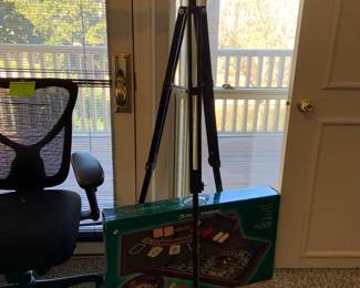 telescope, casino 3-in-1 table top game board