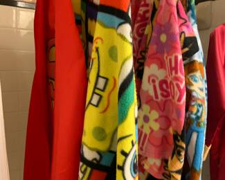 kids cartoon bathrobes