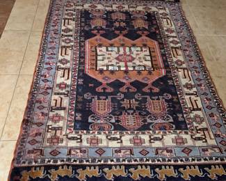 hand tied Persian rug