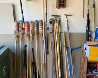 tikis, yard tools