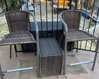 wicker outdoor furniture