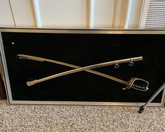 framed fencing sword
