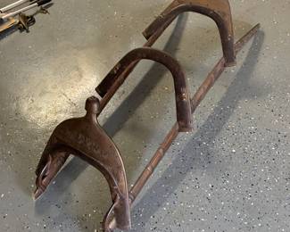 brass camel saddle
