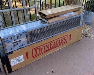 Twin Eagles, new in box, infared propane patio heaters
