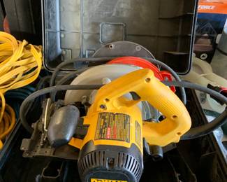 DeWalt electric circular saw
