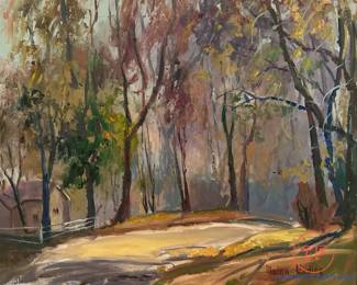 Original Oil on Canvas by VIVIAN LINDLEY (Vivian Alvera Robertson Lindley)