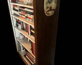 Primitive Open Front Bookcase