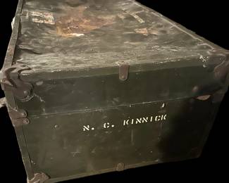 NILE CLARKE KINNICK JR Navy Foot Locker (Kinnick Stadium / 1939 Heisman Trophy Winner)