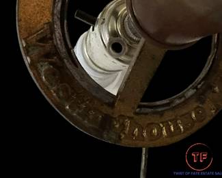 Vintage COLEMAN LAMP AND STOVE CO. Quick Lite #329 Table Lamp - Electrified