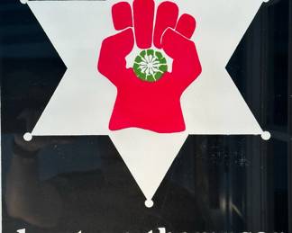 1970 Framed Thompson for Sheriff Campaign (Aspen Colorado) Poster