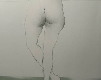 Original Signed SALVADOR DALI Lithograph Nude Woman at Window (Artist’s Edition)