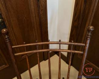 Antique Stick and Ball Handmade Rocker