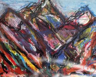 BETSY KINNICK Original Mixed Media