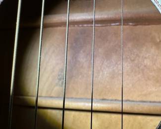 1960's SILVERTONE H615 Sunburst Acoustic Guitar 