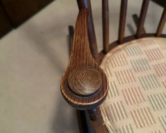 Antique Stick and Ball Handmade Rocker