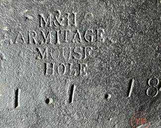 1820's Blacksmith M&H ARMITAGE Mouse Hole Anvil (158 lbs)