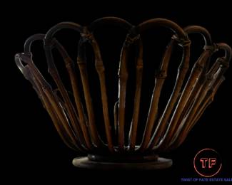 Rattan Style Fruit Basket / Bowl