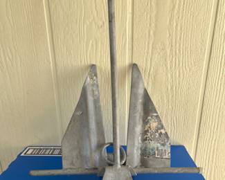 Galvanized Boat Anchor w/ Slip Ring