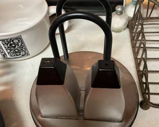 Stainless Steel Salt, Pepper & Napkin Holder