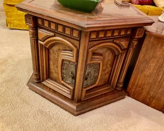 Hexagon End Table