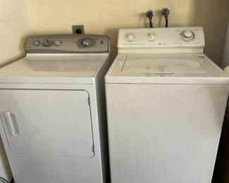 Ge Profile Dryer - Maytag Washer 